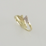 Arany Delfines gyűrű