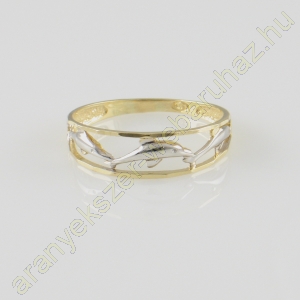 Arany Delfines gyűrű