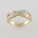 Arany cirkonköves gyűrű